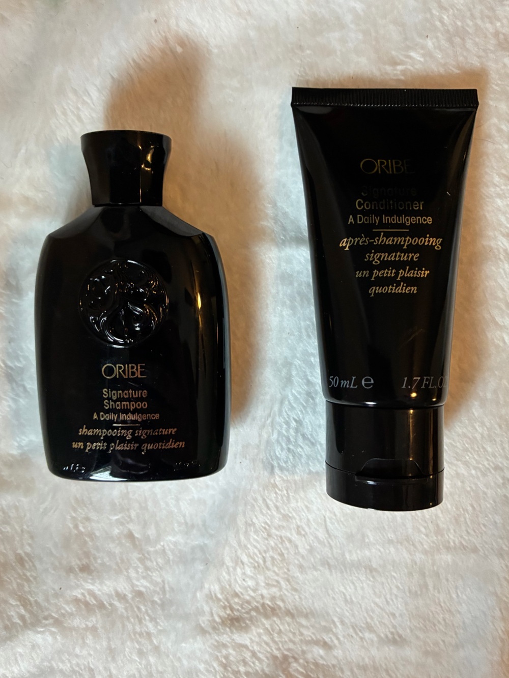 Oribe Signature Shampoo & Conditioner Duo - Traveler Size Set